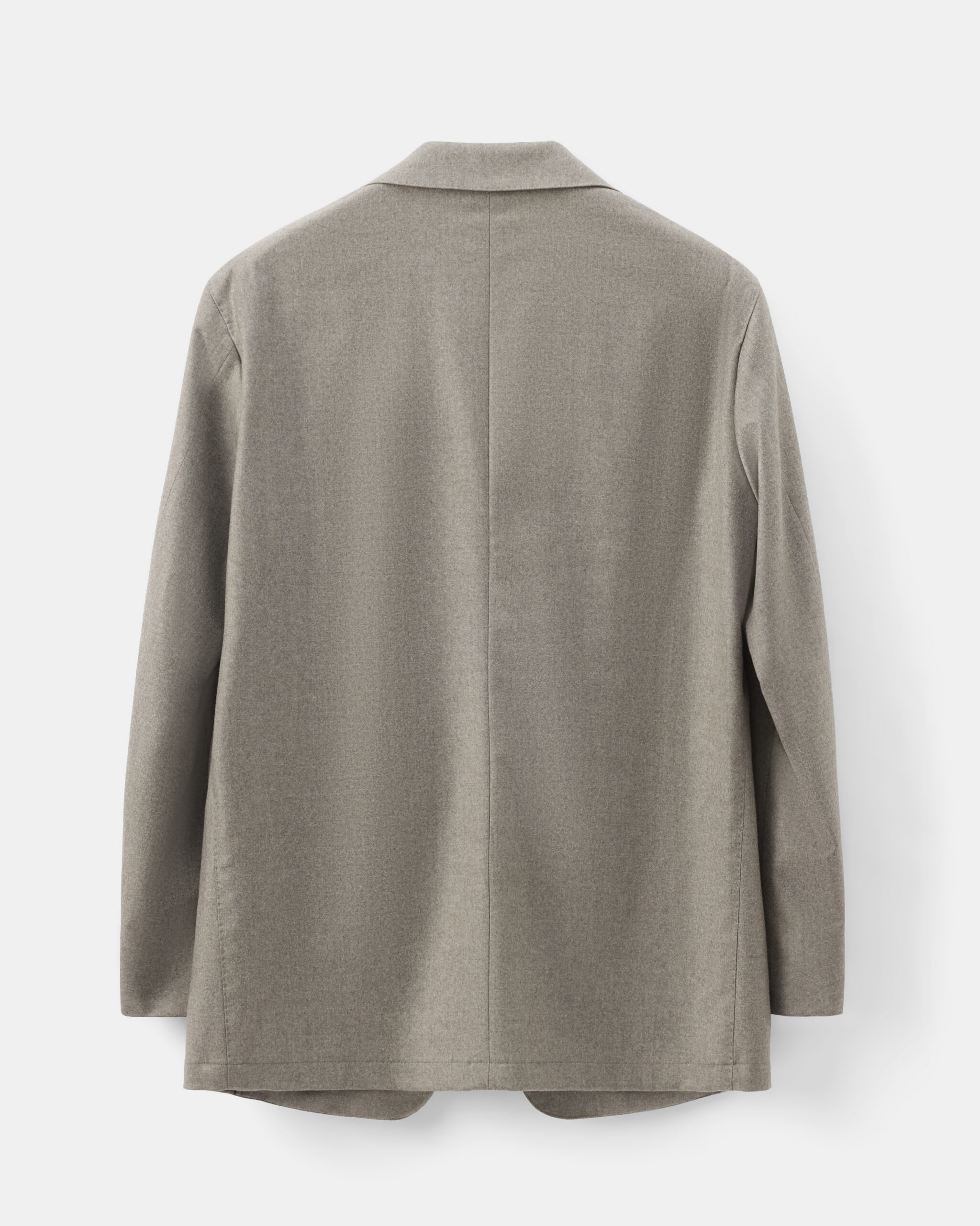 RTW 'Metro' Soft Suit taupe beige borstad ull-flanell image 6