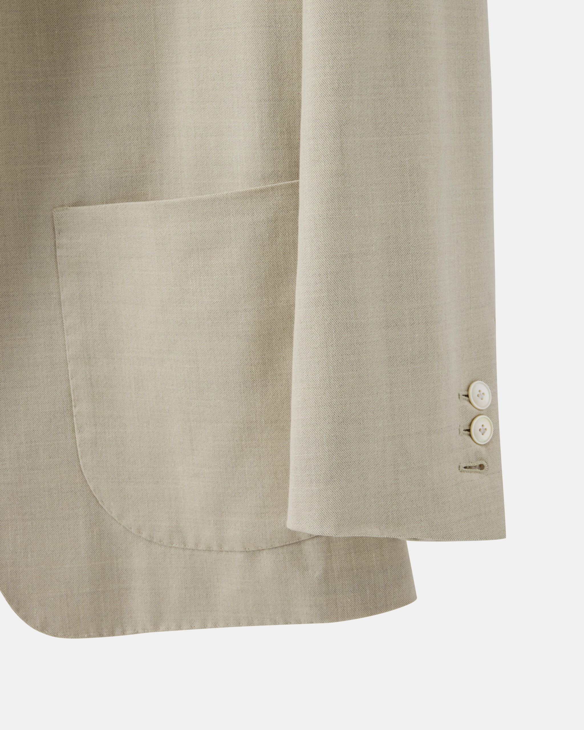 Måttsydd Soft Suit Beige Ull, Silke & Linne image 6