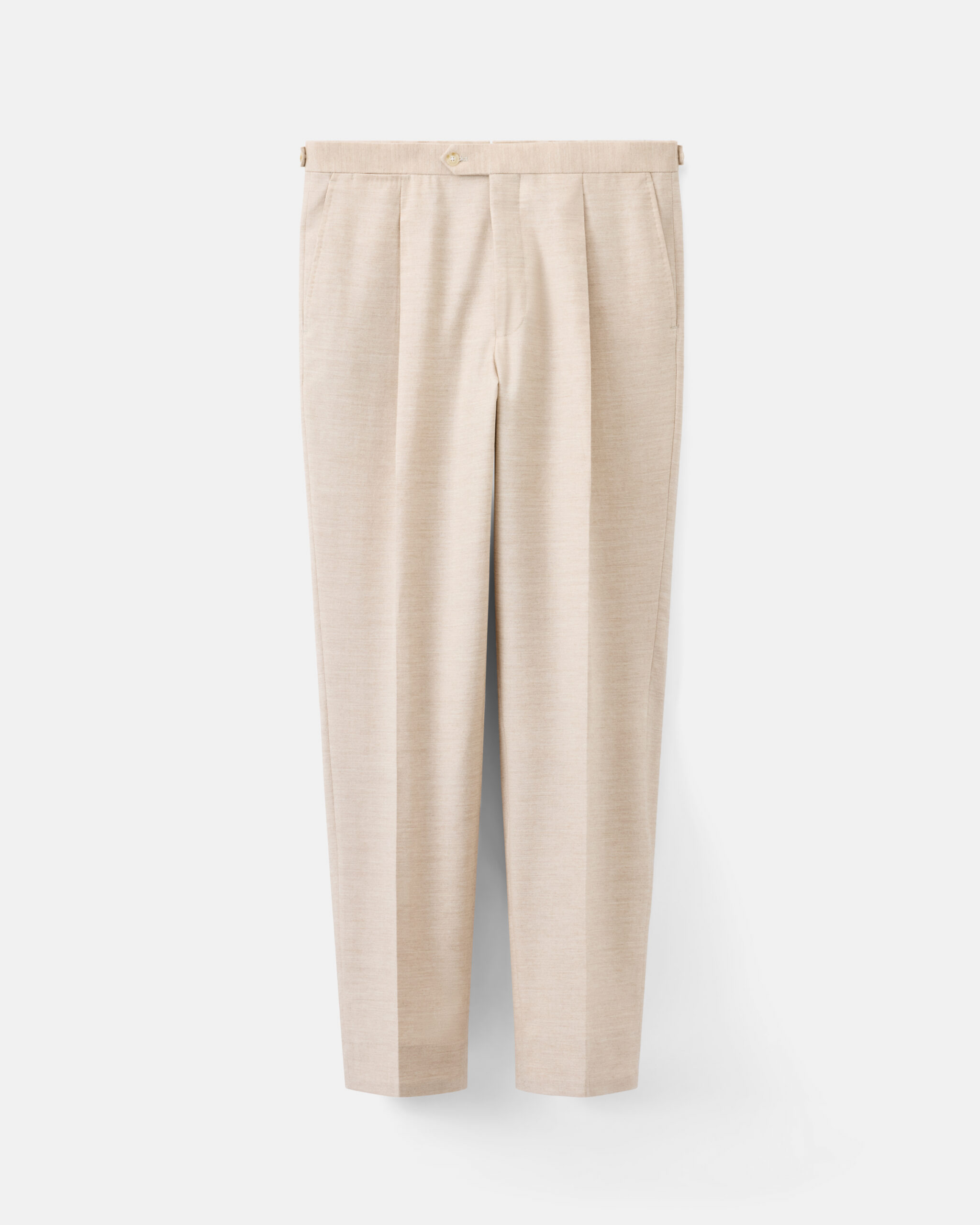 Måttsydd Soft Suit Beige kashmir & lyocell ull-stretch image 6